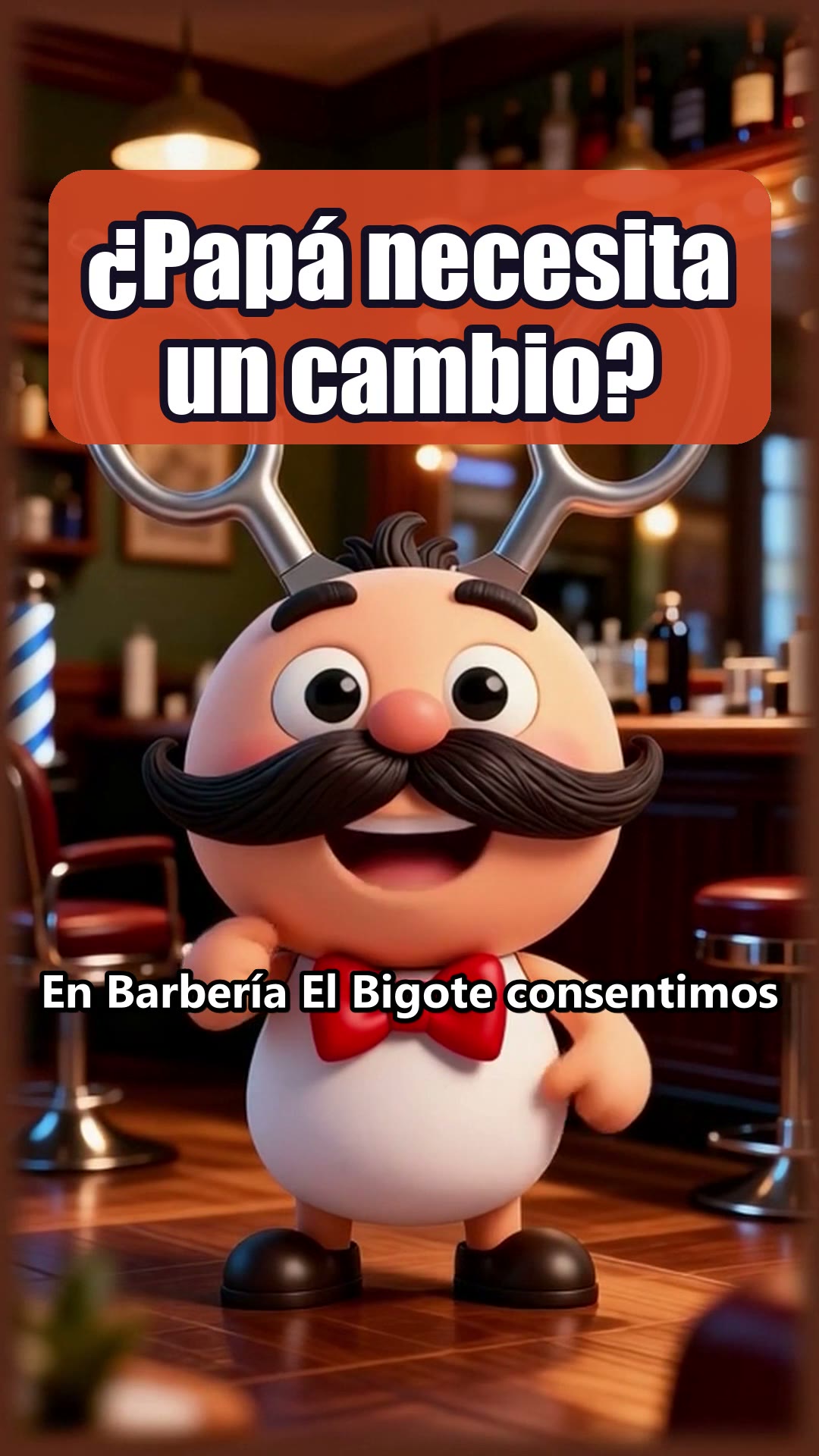 ¿Papá necesita un cambio?