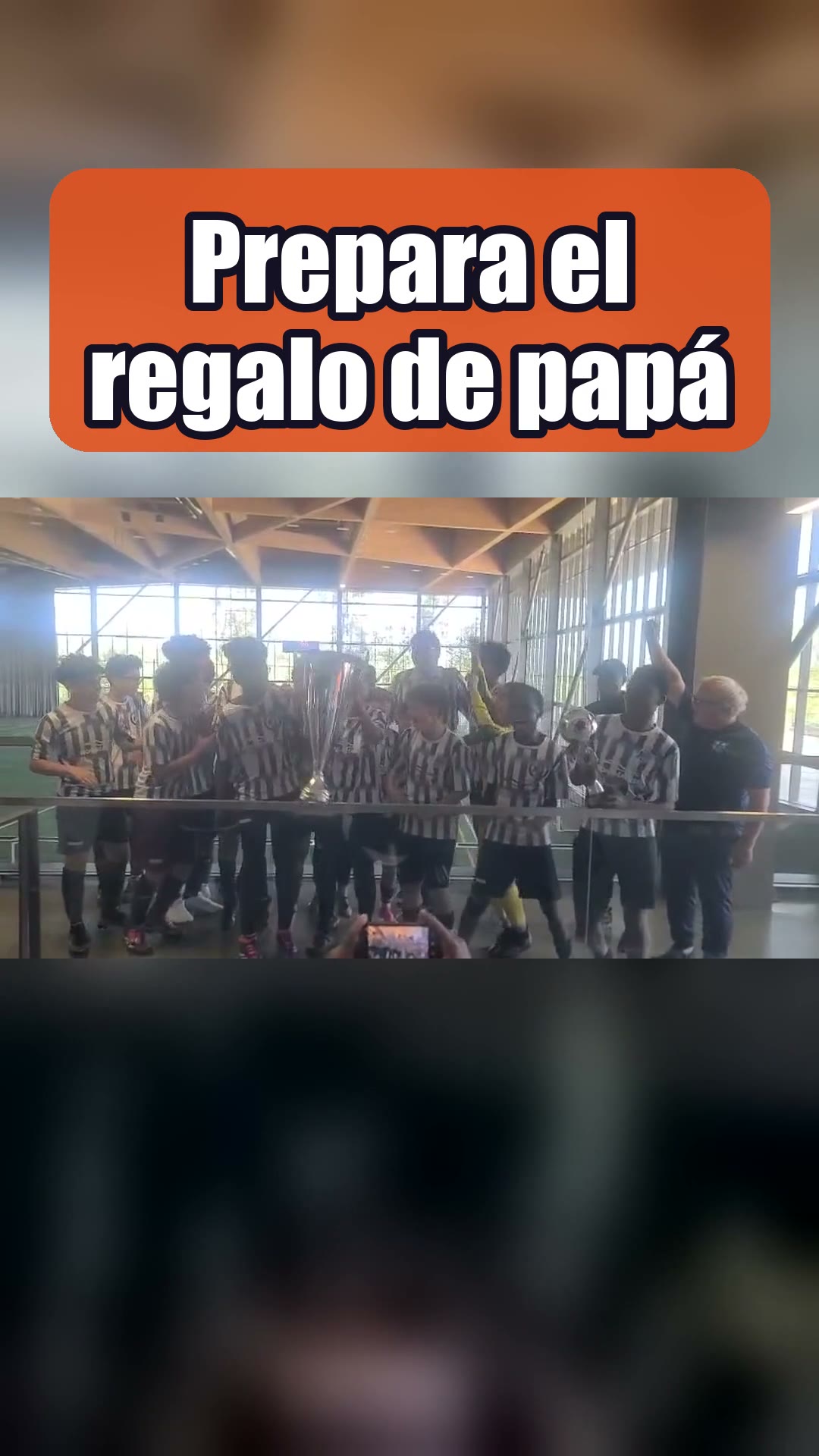 Prepara el regalo de papá