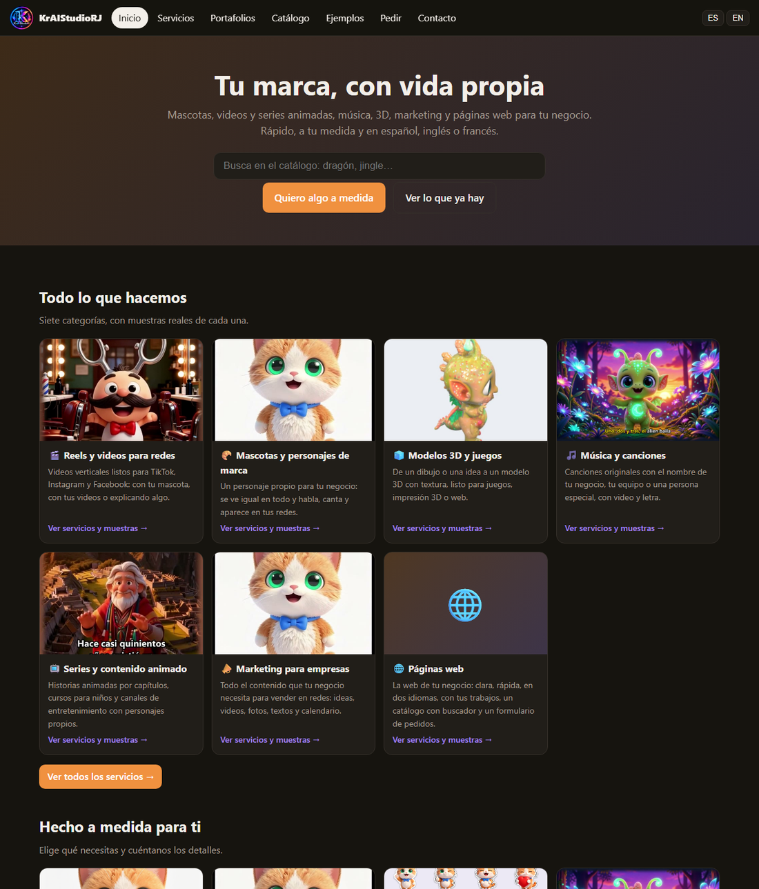 Página de inicio